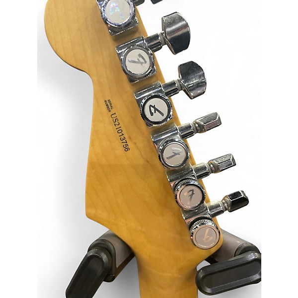 Used Fender California Series Stratocaster Olympic White Solid Body Electric Guitar