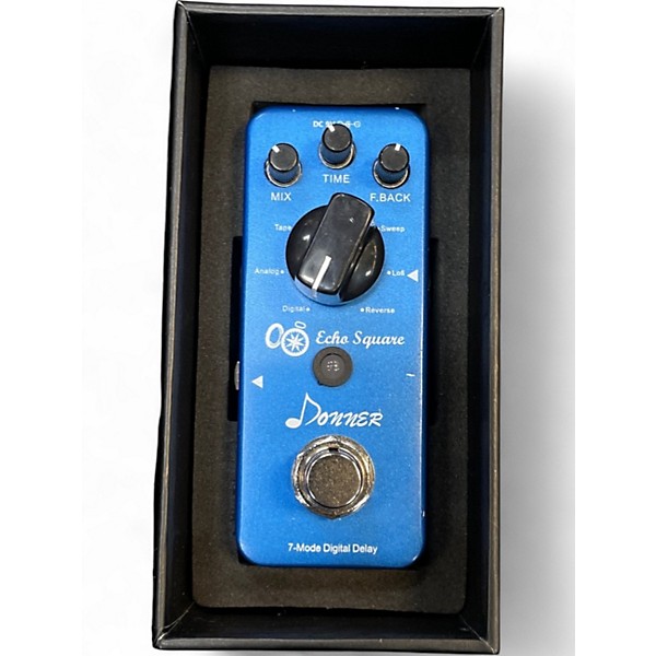 Used Donner ECHO SQUARE Effect Pedal