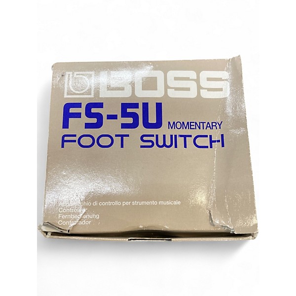 Used BOSS FS5U Nonlatching Footswitch Sustain Pedal