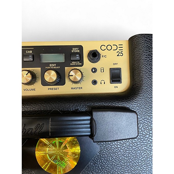 Used Marshall CODE 25W 1x10 Guitar Combo Amp