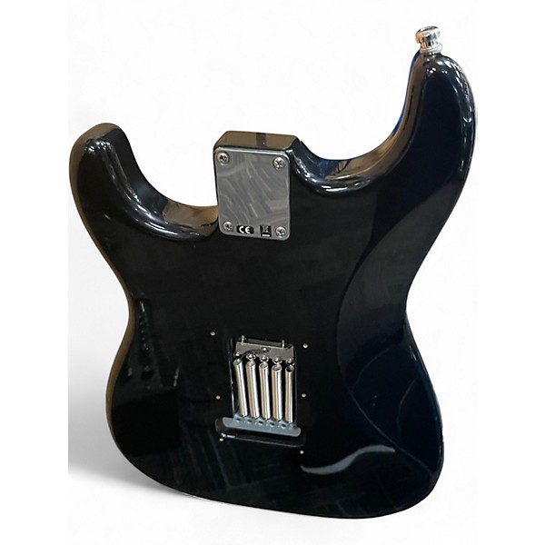 Used Fender Standard Stratocaster Black Solid Body Electric Guitar