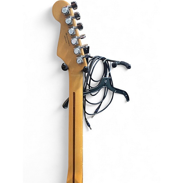 Used Fender Standard Stratocaster Black Solid Body Electric Guitar