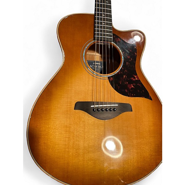Used Yamaha AC3M 2 Color Sunburst Acoustic Electric Guitar