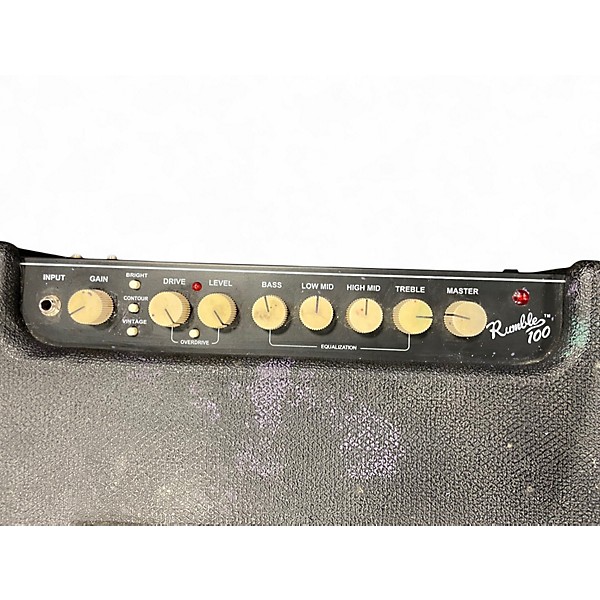 Used Fender Rumble 100 1x15 100W Bass Combo Amp