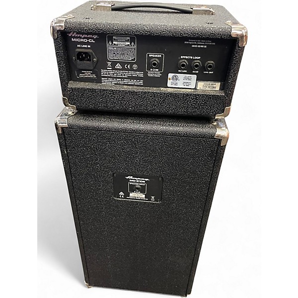 Used Ampeg Micro-CL Micro Stack 100W 2x10 Bass Combo Amp