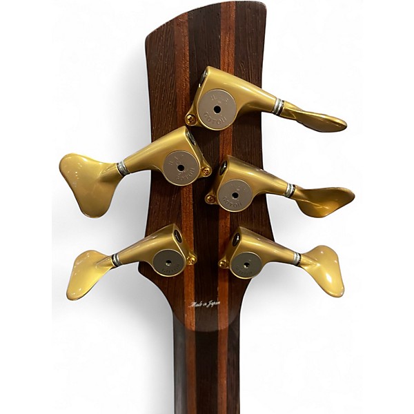 Used Ibanez SR5005 5 String Natural Electric Bass Guitar