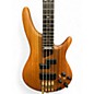 Used Ibanez SR5000 Natural Electric Bass Guitar