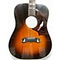 Vintage 1980 Gibson Dove Custom Sunburst Acoustic Electric Guitar