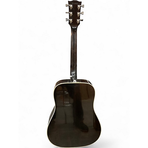 Vintage 1980 Gibson Dove Custom Sunburst Acoustic Electric Guitar