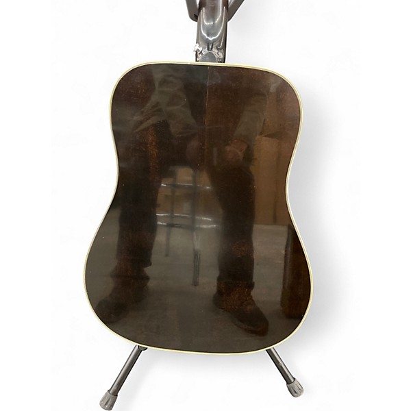 Vintage 1980 Gibson Dove Custom Sunburst Acoustic Electric Guitar