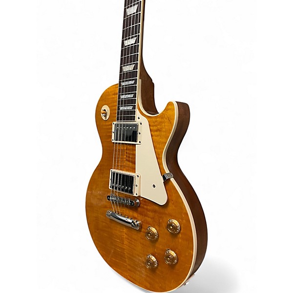 Used Gibson les paul 50s standard amber burst Solid Body Electric Guitar