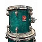 Used Premier 6 Piece 6 Piece Drum Kit teal Drum Kit