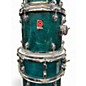 Used Premier 6 Piece 6 Piece Drum Kit teal Drum Kit