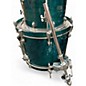 Used Premier 6 Piece 6 Piece Drum Kit teal Drum Kit