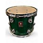 Used Premier 14in rack tom Emerald Green Drum thumbnail