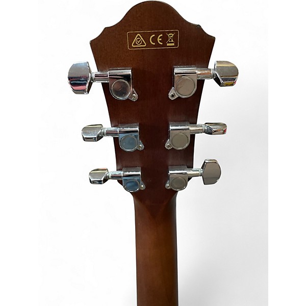 Used Ibanez aeg70 Brown Sunburst Acoustic Electric Guitar