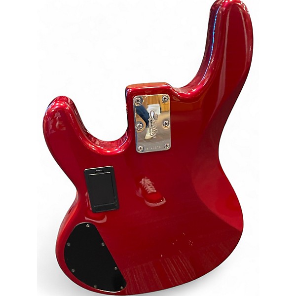Used Sterling by Music Man Ray4 Candy Apple Red Electric Bass Guitar