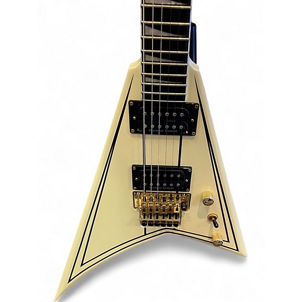 Used Jackson RR3 PRO SERIES Antique Ivory Solid Body Electric Guitar