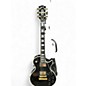 Used Gibson Les Paul Custom Ebony Solid Body Electric Guitar thumbnail