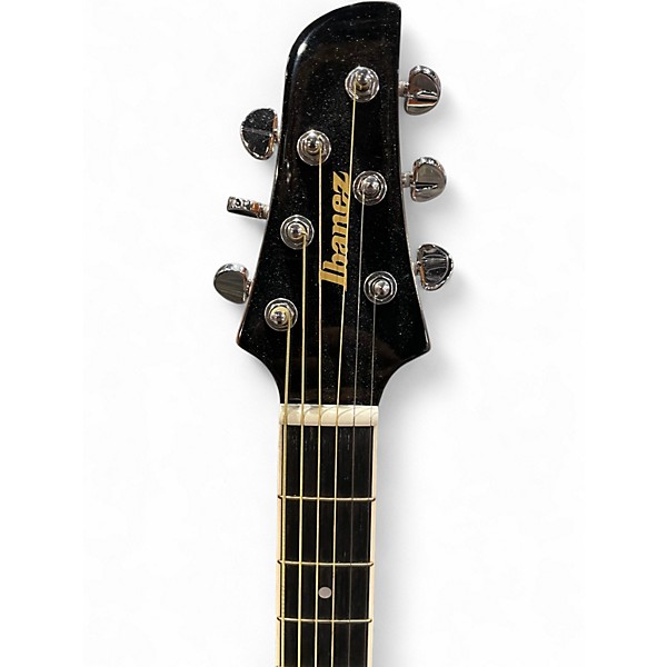 Used Ibanez TCY10E Talman White Acoustic Electric Guitar