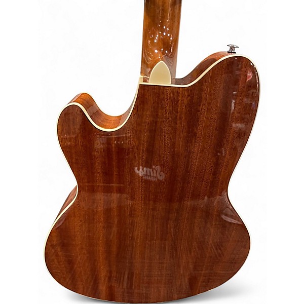 Used Ibanez TCY10E Talman White Acoustic Electric Guitar