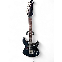Used Yamaha PAC612VIIFM Transparent Black Solid Body Electric Guitar