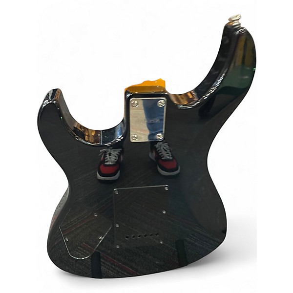 Used Yamaha PAC612VIIFM Transparent Black Solid Body Electric Guitar