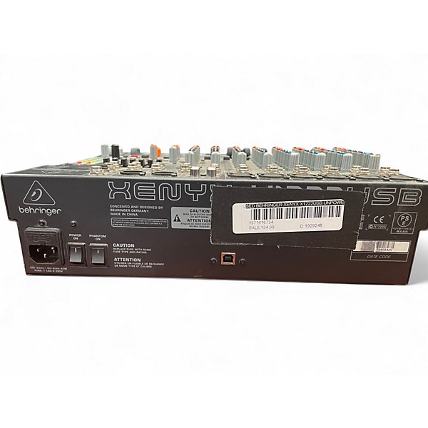 Used Behringer Xenyx X1222USB Unpowered Mixer