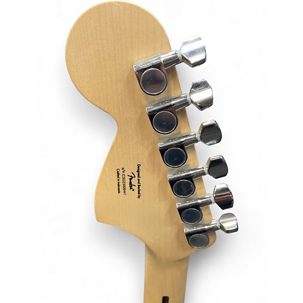 Used Squier Mustang Vintage Yellow Solid Body Electric Guitar