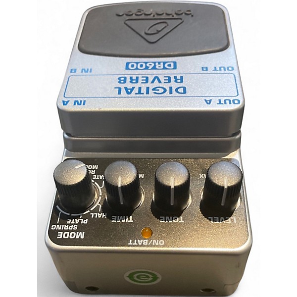 Used Behringer DR600 Digital Stereo Reverb Effect Pedal