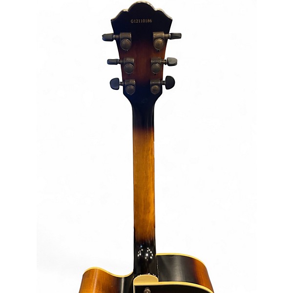 Used Washburn L600 Vintage Sunburst Hollow Body Electric Guitar