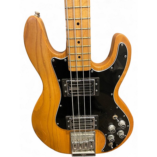 Vintage 1980s Peavey T40 Natural Electric Bass Guitar