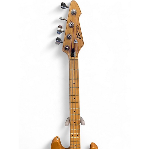 Vintage 1980s Peavey T40 Natural Electric Bass Guitar