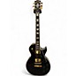 Used 2025 Gibson Les Paul Custom Ebony Solid Body Electric Guitar thumbnail