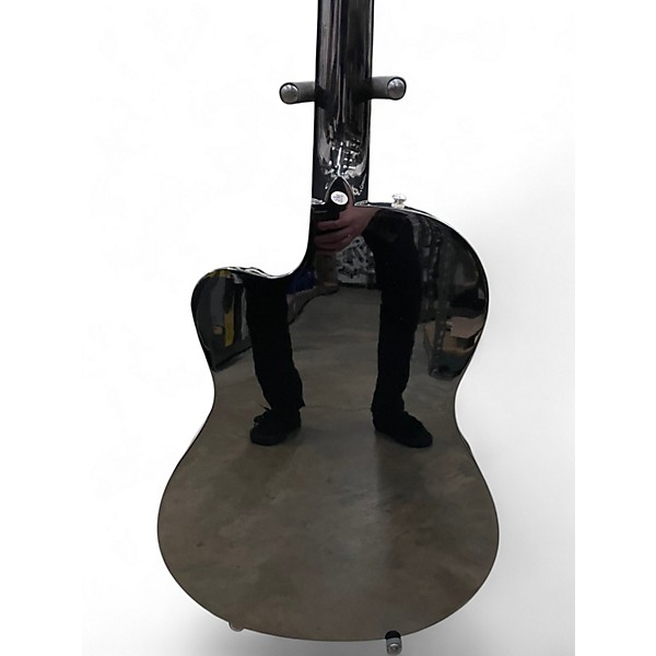 Used Fender CN-140SCE Black Acoustic Electric Guitar