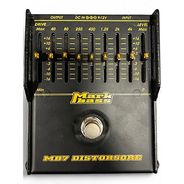 Used Markbass MB7 DISTORSORE Effect Pedal