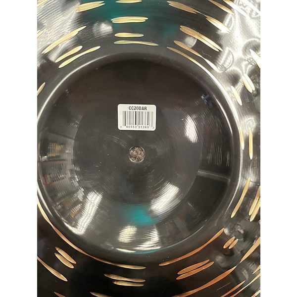 Used MEINL 20in CUSTOM CLASSIC DARK RIDE Cymbal