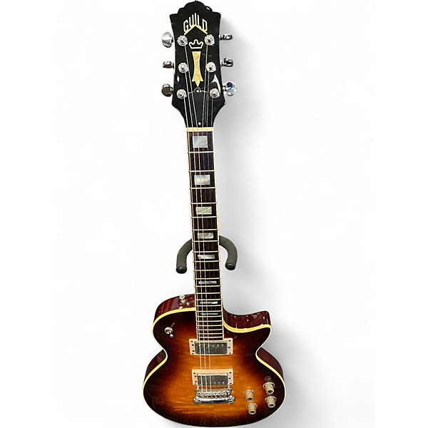 Used Guild Blues bird Sunburst Solid Body Electric Guitar