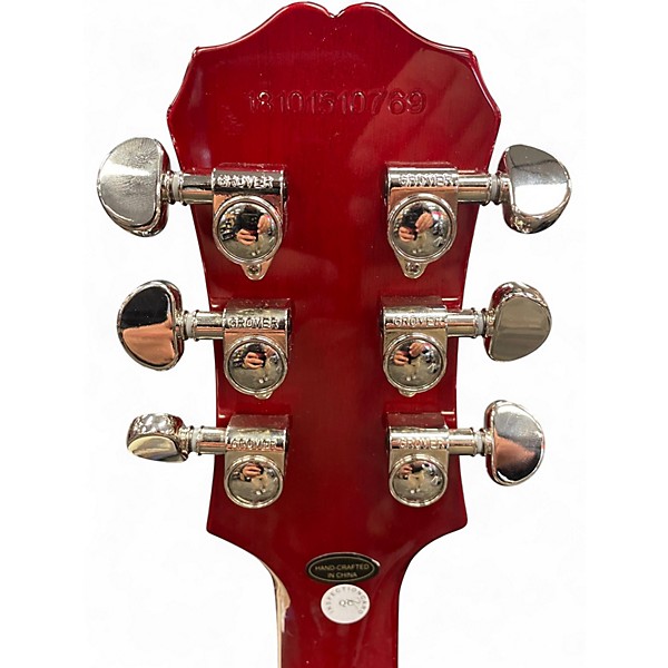 Used Epiphone Les Paul Standard Pro Cherry Sunburst Solid Body Electric Guitar