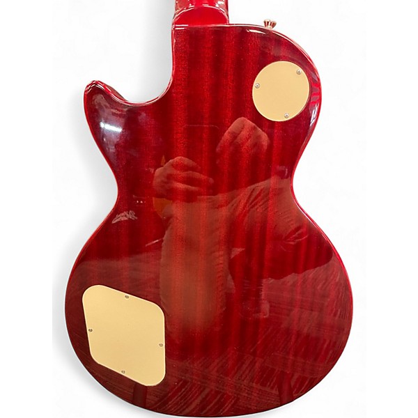 Used Epiphone Les Paul Standard Pro Cherry Sunburst Solid Body Electric Guitar