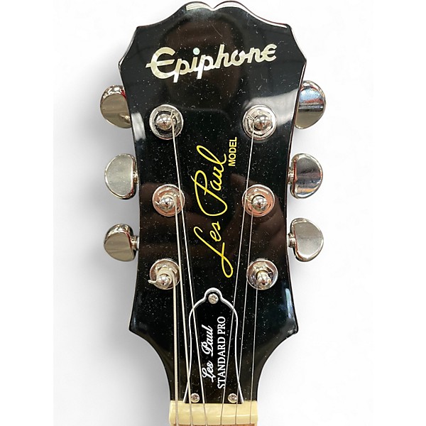 Used Epiphone Les Paul Standard Pro Cherry Sunburst Solid Body Electric Guitar