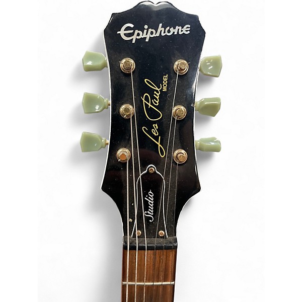 Used Epiphone Les Paul Studio White Solid Body Electric Guitar