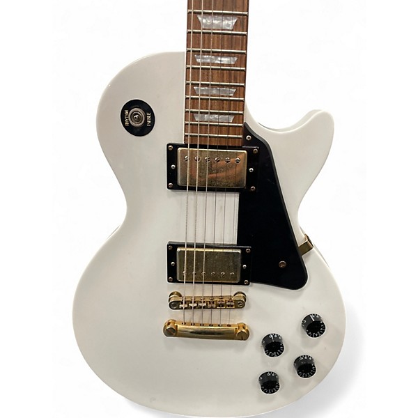 Used Epiphone Les Paul Studio White Solid Body Electric Guitar
