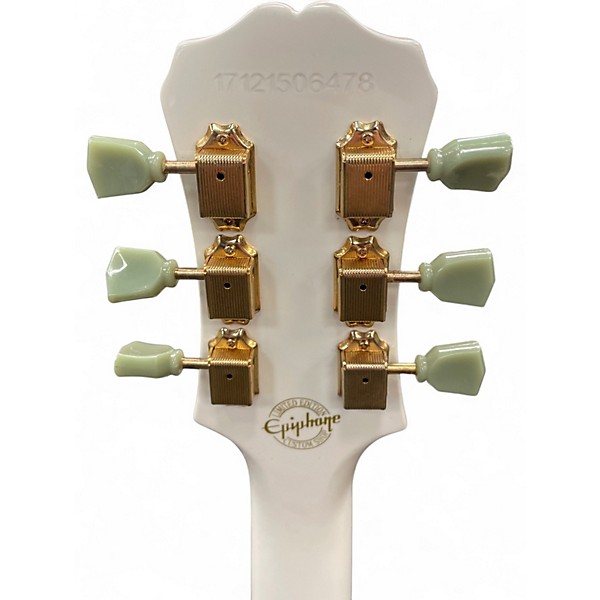 Used Epiphone Les Paul Studio White Solid Body Electric Guitar