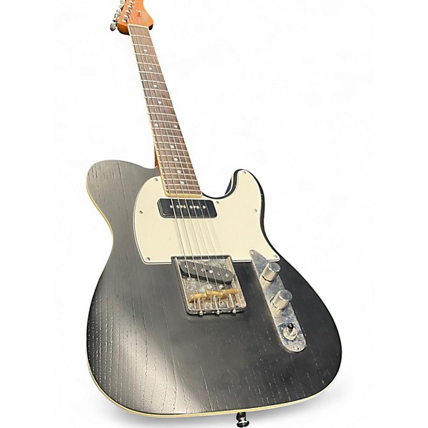 Used Schecter Guitar Research PT Black and White Solid Body Electric Guitar