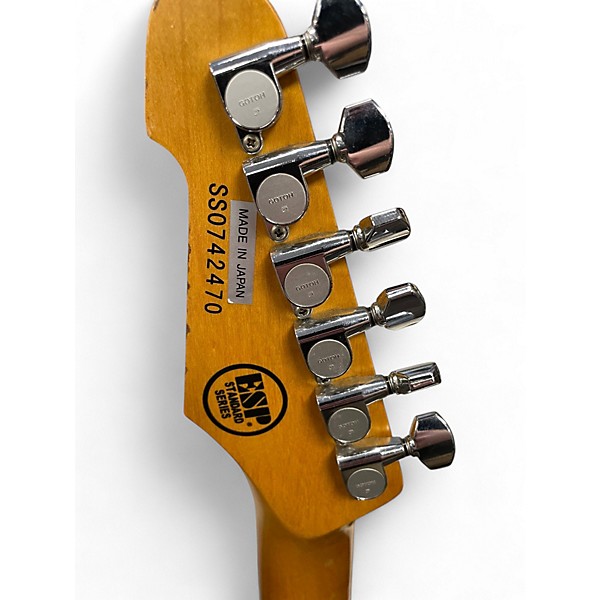 Used ESP Vintage Plus Black Solid Body Electric Guitar