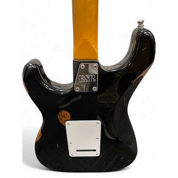 Used ESP Vintage Plus Black Solid Body Electric Guitar