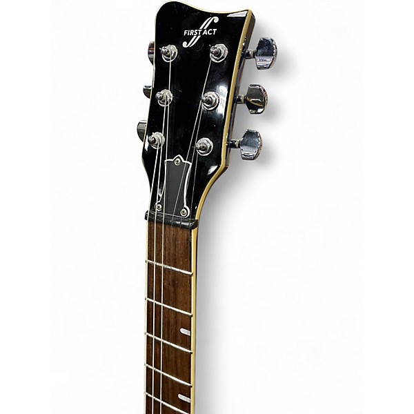 Used First Act CE140 TRANSPARENT BLUE Solid Body Electric Guitar