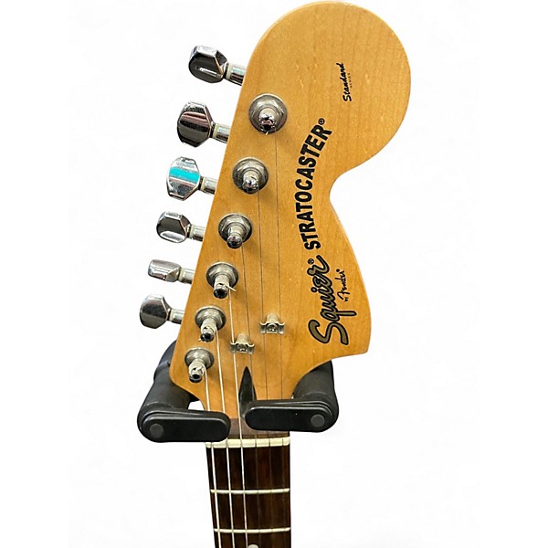 Used Squier Standard Stratocaster PEWTER SPARKLE Solid Body Electric Guitar