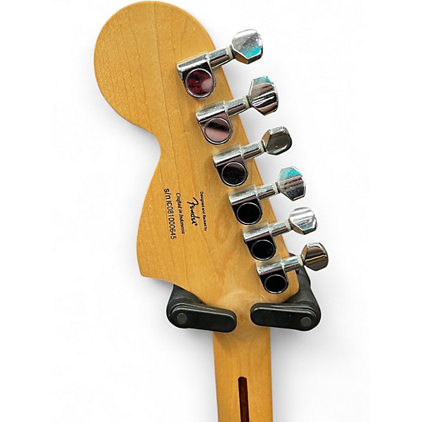 Used Squier Standard Stratocaster PEWTER SPARKLE Solid Body Electric Guitar